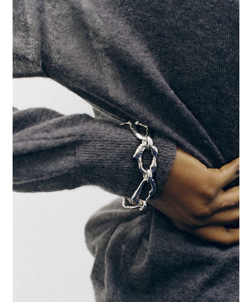 Llife（ライフ）の「Llife FLAQUE BRACELET（ブレスレット・メンズ・シルバー・F）」の7枚目の写真