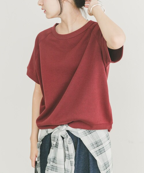 ITEMS URBANRESEARCH(アイテムズ アーバンリサーチ)の「ラメハンソデスウェットプルオーバー(スウェット・レディース・GRY/NVY/CHERRY・FREE)」の20枚目の写真