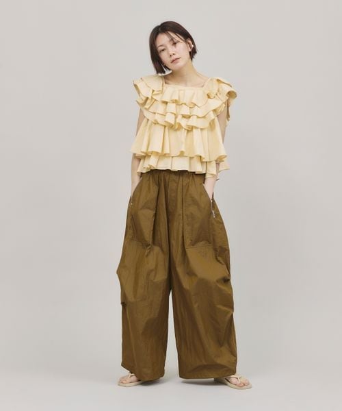 Curensology（カレンソロジー）の「ポプリンラッフルブラウス（）」 - WEAR