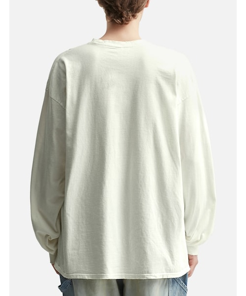 ANCELLM（アンセルム）の「EMBROIDERY DYED LS T-SHIRT（）」 - WEAR