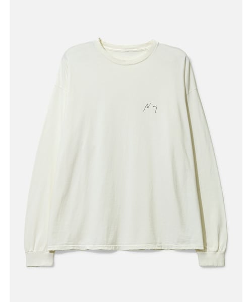 ANCELLM（アンセルム）の「EMBROIDERY DYED LS T-SHIRT（）」 - WEAR