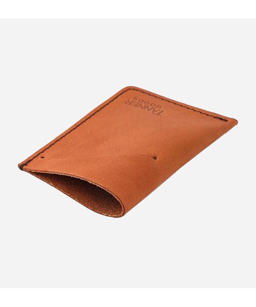 TANNER GOODS（タンナーグッズ）の「NANO CARD HOLDER - CHESTNUT - THE GREAT DIVIDE（その他・メンズ・other・Default Title）」の2枚目の写真
