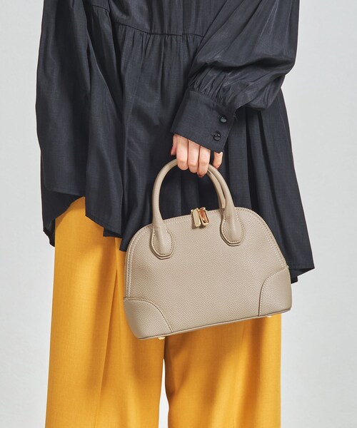 ORiental TRaffic（オリエンタルトラフィック）の「ブガッティ型ハンドバッグ/BA-232（バッグ・レディース・ベージュ/ブラック・-）」の19枚目の写真