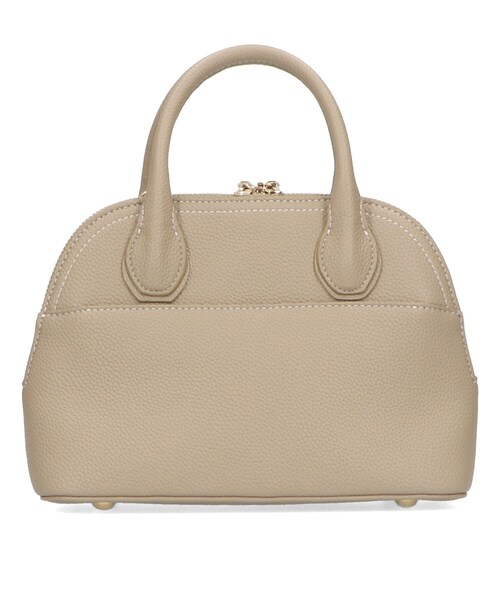 ORiental TRaffic（オリエンタルトラフィック）の「ブガッティ型ハンドバッグ/BA-232（バッグ・レディース・ベージュ/ブラック・-）」の5枚目の写真