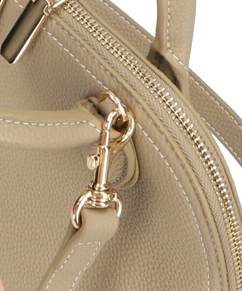 ORiental TRaffic（オリエンタルトラフィック）の「ブガッティ型ハンドバッグ/BA-232（バッグ・レディース・ベージュ/ブラック・-）」の8枚目の写真