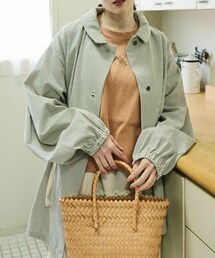 Crisp | ウエストギャザーデニムジャケット[c8R3600](デニムジャケット)