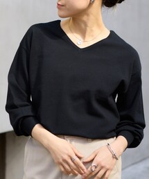 COLONY 2139 | 【SS先行予約/2WAY】ビスコースPBTプレーティング長袖プルオーバー(ニット/セーター)