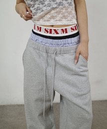 WHO'S WHO gallery | 【Six M/シックスエム】トリプルレイヤードパンツ(パンツ)