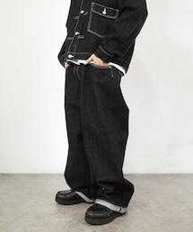 WHO'S WHO gallery | 【Sourcream/サワークリーム】ブラックデニムパンツ / 日本製(デニムパンツ)