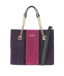 EVRIS | ブロッキングフェイクスウェードショルダーBAG(ショルダーバッグ)