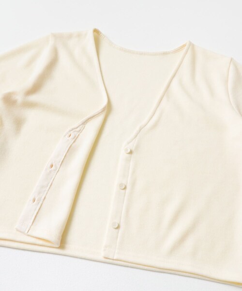THE GOODLAND MARKET（ザグッドランドマーケット）の「&her　Vest Cardigan Set（カーディガン/ボレロ・レディース・GRYxOFF/CHARCOAL/OFF・FREE）」の22枚目の写真