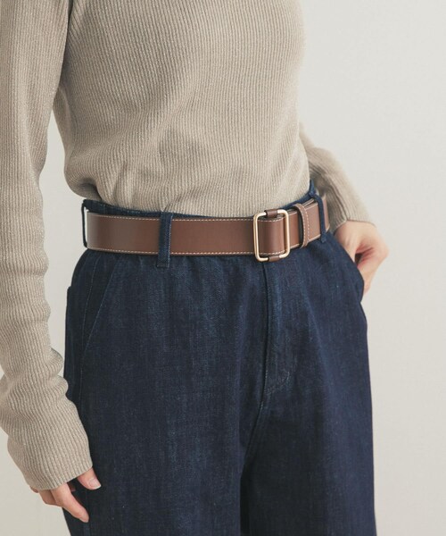 URBAN RESEARCH DOORS（アーバンリサーチドアーズ）の「ステッチベルト（ベルト・レディース・BLACK/BROWN・one）」の9枚目の写真