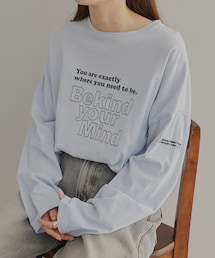 PUAL CE CIN | 【F&B】オーガニックコットンシアーガーゼカットソー(Tシャツ/カットソー)
