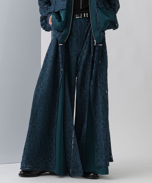 HARE（ハレ）の「レースレイヤードパンツ（）」 - WEAR