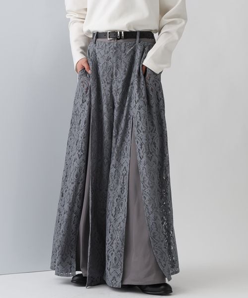HARE（ハレ）の「レースレイヤードパンツ（）」 - WEAR