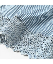 45R（フォーティファイブアール）の「45プチデニム×レースのタック