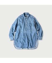 45R（フォーティファイブアール）の「シャツデニムの908パッチワークグランパプルシャツ（淡）（その他・メンズ）」