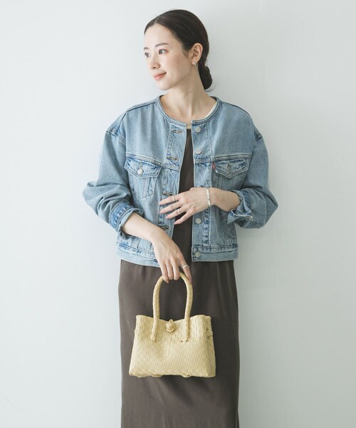 URBAN RESEARCH(アーバンリサーチ)の「LEVI’S COLLARLESS 90S TRUCKER(デニムジャケット・レディース・RURAL VIEW/T F TRKR・S)」の9枚目の写真