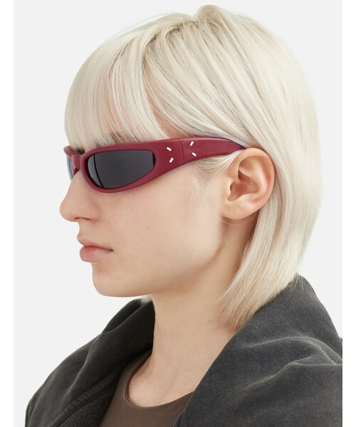 gentle monster（ジェントルモンスター）の「Maison Margiela - MM203 Leather LR1（その他・レディース・Red）」の5枚目の写真