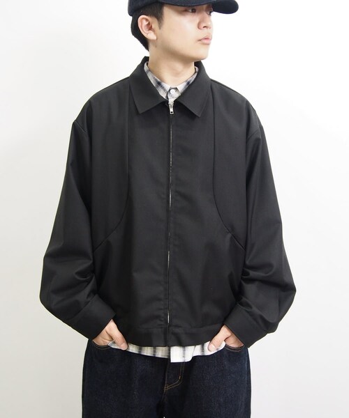 セットアップ対応】BLESSYOU TRデザインジップブルゾン