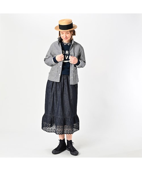 45R（フォーティファイブアール）の「ライ麦デニムのGオール（濃