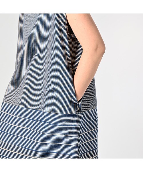 45R（フォーティファイブアール）の「ライ麦デニムの切替ピンタック