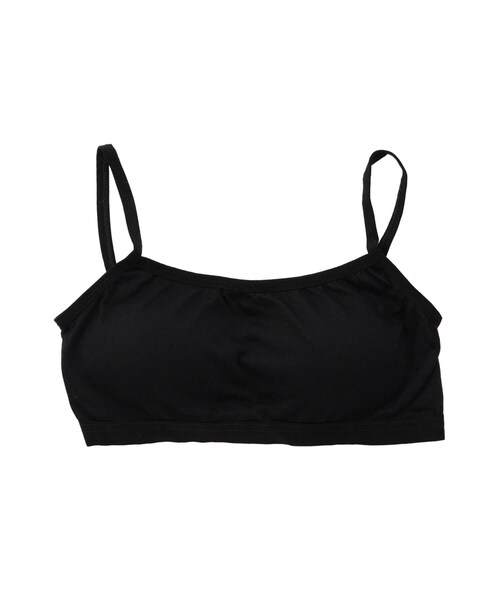 3coins(3coins)の「カップ付きハーフトップ/SOBANI(その他トップス・レディース・ブラック・FREE)」の1枚目の写真