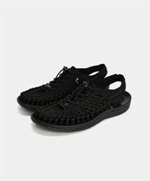 KEEN / UNEEK 拉繩涼鞋 黑色(男)