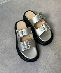 Chez toi | ビジューサンダル(シューズ)