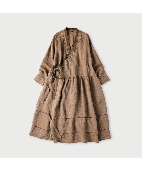45R（フォーティファイブアール）の「インドリネンビーズ刺繍の