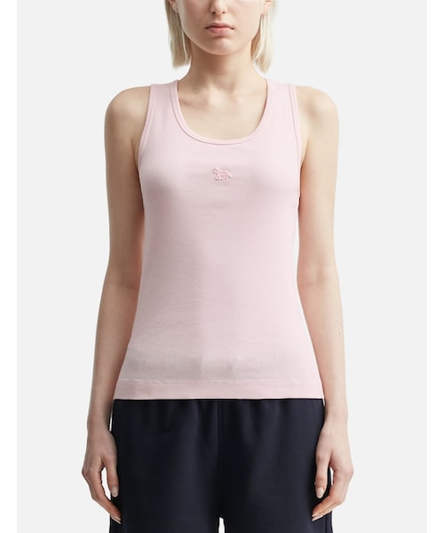 【美品】BABY FOX RIBBED TANK TOP Maison Kitsuné - Baby Fox Ribbed Tank Top | HBX
