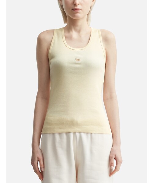 BABY FOX PATCH RIBBED TANK TOP 【公式通販】