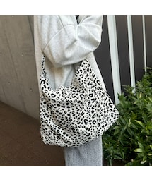 copine | レオパード柄ショルダーバッグ(アイボリー)(ショルダーバッグ)