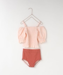 LOWRYS FARM（ローリーズファーム）の「シャーリングパフＳＷＩＭ（水着/着物・浴衣）」