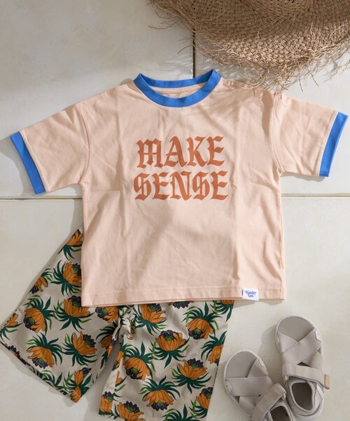 CIAOPANIC TYPY（チャオパニックティピー）の「【KIDS】【プチプラ】アソート柄リンガーTEE（Tシャツ/カットソー・キッズ・パープル/バーガンディー/ネイビー/ミント/ブルー/レッド/イエロー/オレンジ・XL/L/XXL/S/M）」の4枚目の写真