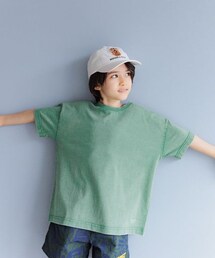 BAYFLOW（ベイフロー）の「≪予約≫[古着っぽさが魅力♪]ヴィンテージウォッシュBIG T(KIDS)（トップス）」
