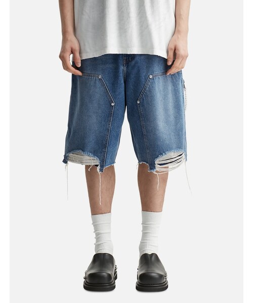 LIBERE（リベーレ）の「WORK SHORT PANTS（その他・メンズ・Blue・S/M/L/1/2/3）」の3枚目の写真