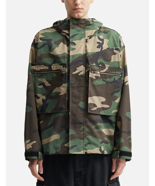 LIBERE（リベーレ）の「Oversized Hood Jacket（その他・メンズ・Camo・S/M/L/1/2/3）」の4枚目の写真