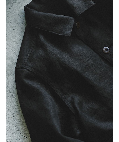 LIDNM(リドム)の「LINEN CROPPED CHORE JACKET(ブルゾン LIDNM(リドム)の「LINEN CROPPED CHORE JACKET(ブルゾン