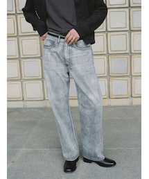 LIDNM | FADED HERITAGE DENIM PANTS(デニムパンツ)