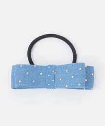 FOREVER 21（フォーエバー トゥエンティーワン）の「デニムリボンヘアゴム2（ヘアアクセサリー）」