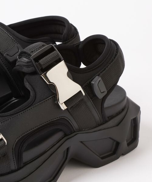 【送料無料】HARE ビルディングソールサンダル　ハレ　ブラック サンダル　M 楽天市場】ビルディングソールサンダル HARE ハレ シューズ・靴