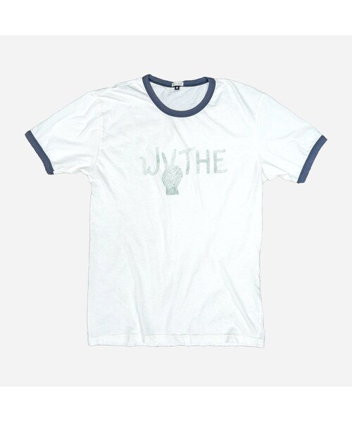 WYTHE(ワイス)の「PEACE RINGER T-SHIRT - FADED NAVY - THE GREAT DIVIDE()」 - WEAR