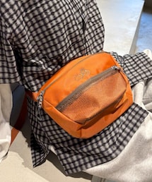 CIAOPANIC TYPY | 【UNISEX】メッシュポケットウエストポーチ(ボディバッグ/ウエストポーチ)