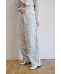 -- | ダブルニーペインターパンツ(デニムパンツ)