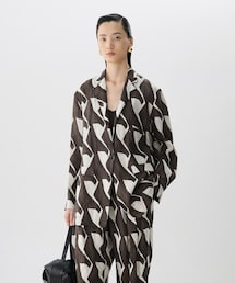 JNBY | Urban Graphic Linen Jacket(テーラードジャケット)