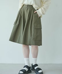 Crisp | カーゴキュロットパンツ[c2R3684](カーゴパンツ)