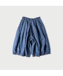 45R 45rpm 綿麻瑠璃ダンガリー　ブルマパンツ 45R（フォーティファイブアール）の「綿麻瑠璃ダンガリーのブルマ