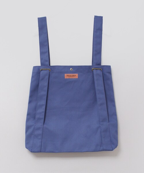 URCH RNA（アーチ アールエヌエー）の「E5086 フタヤクバッグ２（バッグ・レディース・ブラック/ナチュラル/ジェイブルー）」の11枚目の写真
