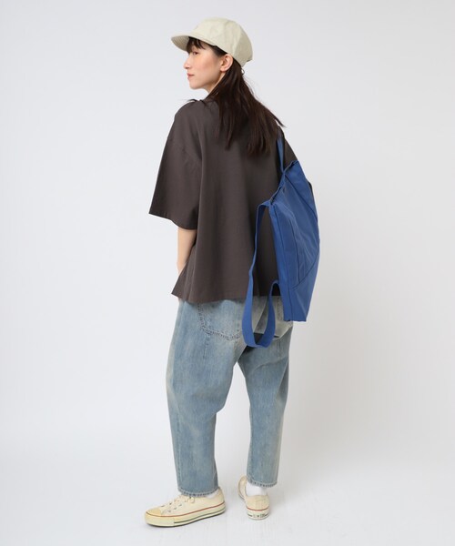 URCH RNA（アーチ アールエヌエー）の「E5086 フタヤクバッグ２（バッグ・レディース・ブラック/ナチュラル/ジェイブルー）」の14枚目の写真